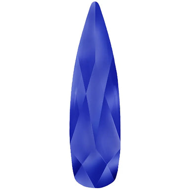 Estella Flat Back Shaped Rhinestones Non Hotfix Raindrop Sapphire - Bluestreak Crystals
