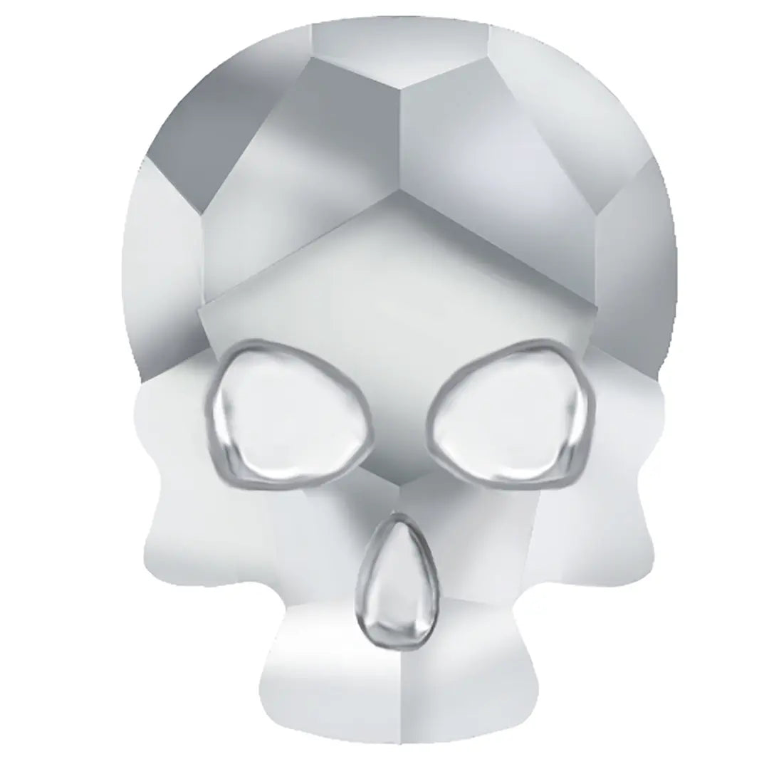 Estella Flat Back Shaped Rhinestones Non Hotfix Skull Crystal - Bluestreak Crystals