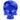 Estella Flat Back Shaped Rhinestones Non Hotfix Skull Sapphire - Bluestreak Crystals