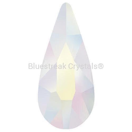 Estella Flat Back Shaped Rhinestones Non Hotfix Teardrop Crystal AB-Estella Flatback Rhinestones Crystals (Non Hotfix)-8x5mm - Pack of 10-Bluestreak Crystals