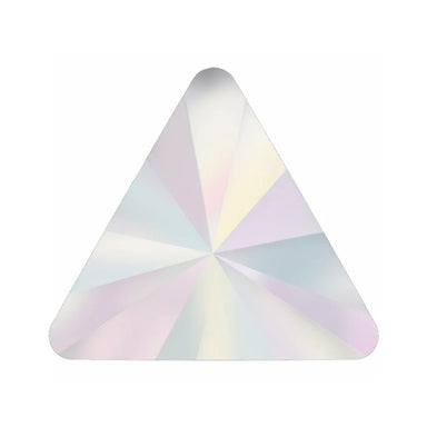 Estella Flat Back Shaped Rhinestones Non Hotfix Triangle Crystal AB - Bluestreak Crystals