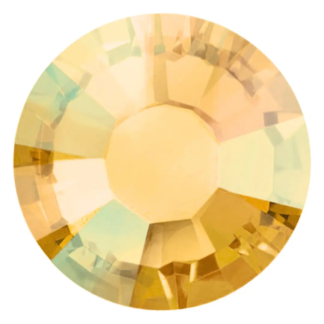 Estella Hotfix Flat Back Crystals Topaz AB - Bluestreak Crystals