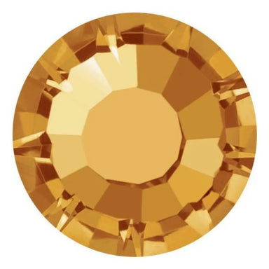 Estella Flat Back Crystals Non Hotfix Topaz - Bluestreak Crystals