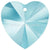 Estella Pendants Heart Aquamarine-Estella Pendants-8mm - Pack of 10-Bluestreak Crystals