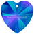 Estella Pendants Heart Crystal Bermuda Blue-Estella Pendants-8mm - Pack of 10-Bluestreak Crystals
