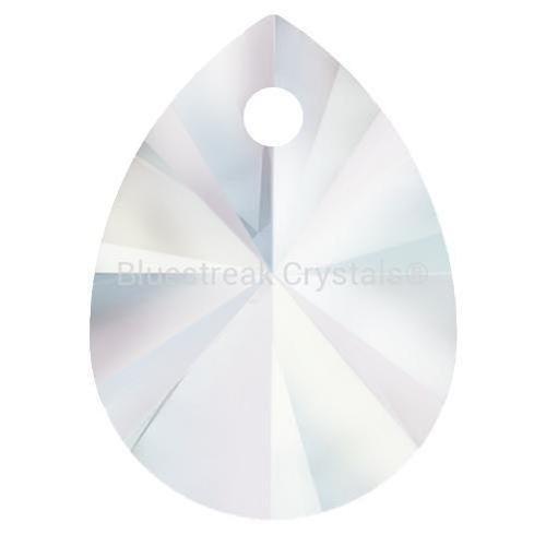 Estella Pendants Pear Crystal Shimmer-Estella Pendants-8x10mm - Pack of 4-Bluestreak Crystals