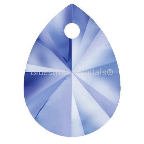 Estella Pendants Pear Sapphire-Estella Pendants-8x10mm - Pack of 4-Bluestreak Crystals