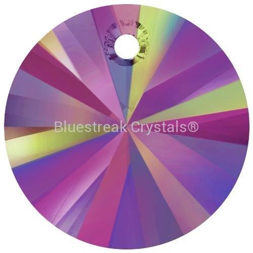 Estella Pendants Rivoli Crystal Vitrail Rose-Estella Pendants-6mm - Pack of 10-Bluestreak Crystals