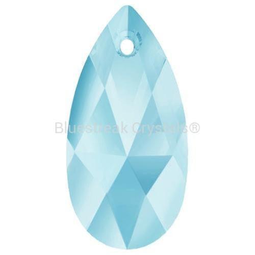 Estella Pendants Teardrop Aquamarine-Estella Pendants-9x16mm - Pack of 2-Bluestreak Crystals