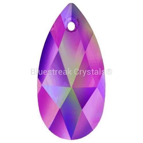 Estella Pendants Teardrop Crystal Vitrail Rose-Estella Pendants-9x16mm - Pack of 2-Bluestreak Crystals