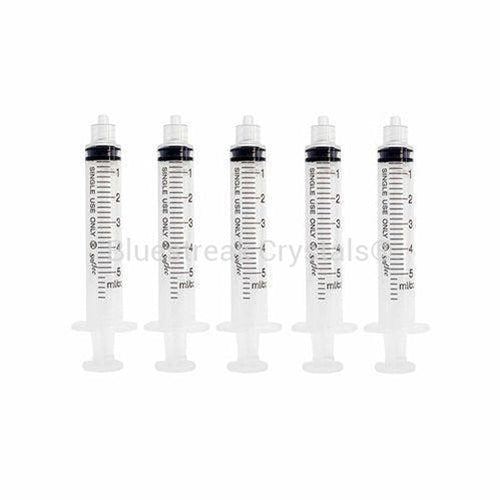 Glue Applicator Syringe 5ml-Glue-Pack of 5-Bluestreak Crystals