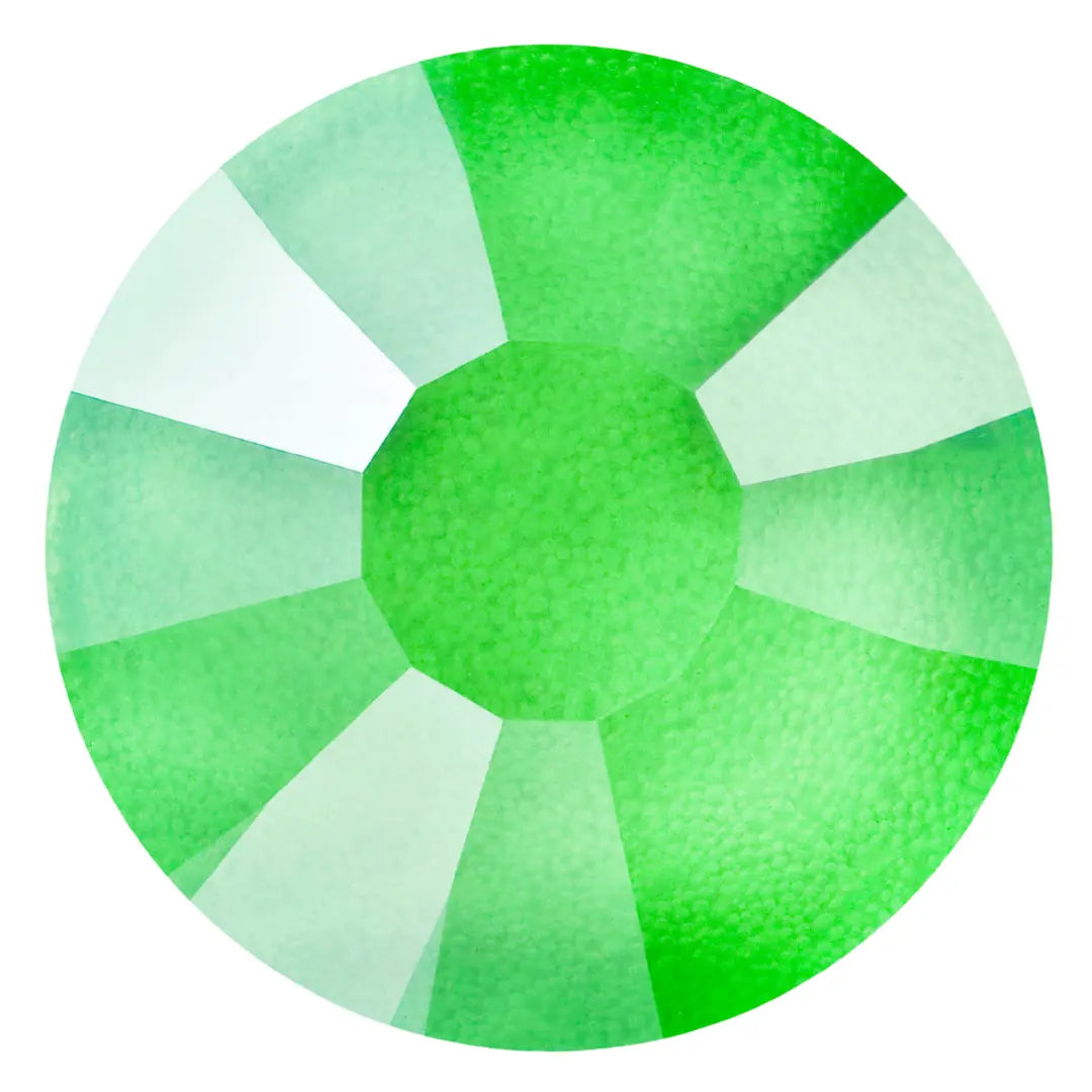 Preciosa Flat Back Crystals Non Hotfix (MAXIMA) Crystal Neon Green