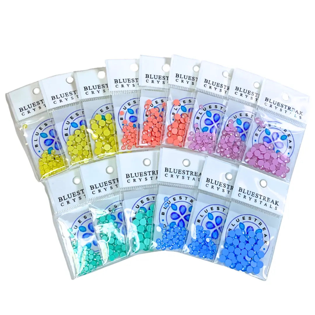 Serinity Flat Back Crystals Non Hotfix Pastel Ignites Collection