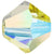 Preciosa Beads Bicone Acid Yellow AB 2X-Preciosa Beads-4mm - Pack of 100-Bluestreak Crystals