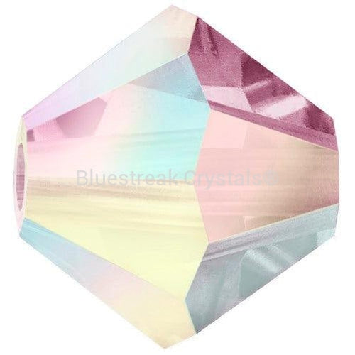 Preciosa Beads Bicone Amethyst AB 2X-Preciosa Beads-4mm - Pack of 100-Bluestreak Crystals