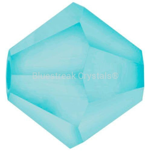 Preciosa Beads Bicone Aqua Bohemica Matte-Preciosa Beads-3mm - Pack of 1440 (Wholesale)-Bluestreak Crystals