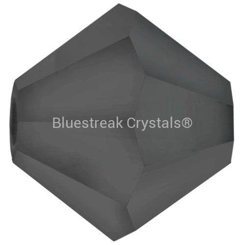 Preciosa Beads Bicone Black Diamond Matte-Preciosa Beads-3mm - Pack of 1440 (Wholesale)-Bluestreak Crystals