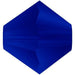 Preciosa Beads Bicone Cobalt Blue Matte - Bluestreak Crystals