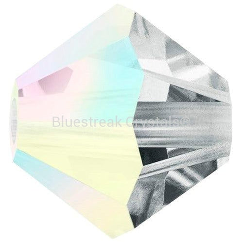 Preciosa Beads Bicone Crystal AB-Preciosa Beads-3mm - Pack of 100-Bluestreak Crystals