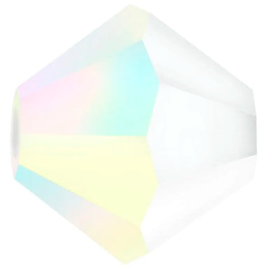Preciosa Beads Bicone Crystal Matte AB - Bluestreak Crystals