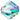 Preciosa Beads Bicone Crystal Vitrail Light - Bluestreak Crystals