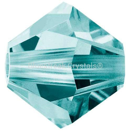 Preciosa Beads Bicone Indicolite-Preciosa Beads-4mm - Pack of 100-Bluestreak Crystals