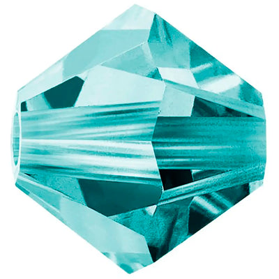 Preciosa Beads Bicone Indicolite - Bluestreak Crystals