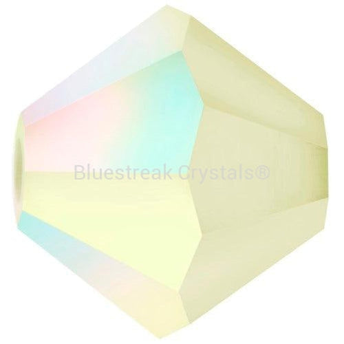 Preciosa Beads Bicone Jonquil Matte AB-Preciosa Beads-3mm - Pack of 1440 (Wholesale)-Bluestreak Crystals