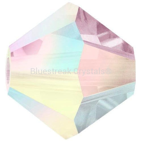 Preciosa Beads Bicone Light Amethyst AB 2X-Preciosa Beads-4mm - Pack of 100-Bluestreak Crystals
