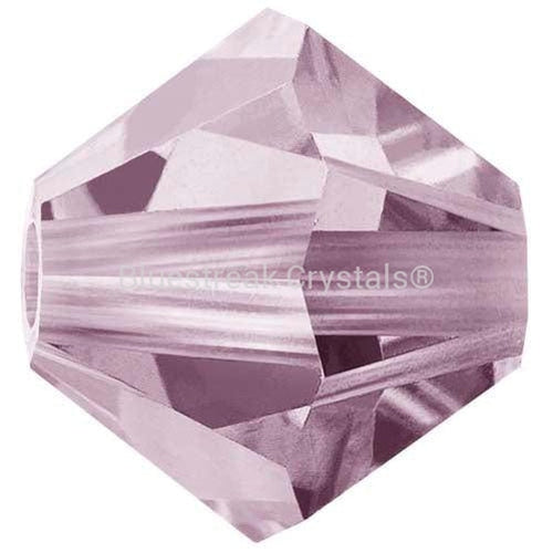 Preciosa Beads Bicone Light Amethyst-Preciosa Beads-3mm - Pack of 100-Bluestreak Crystals