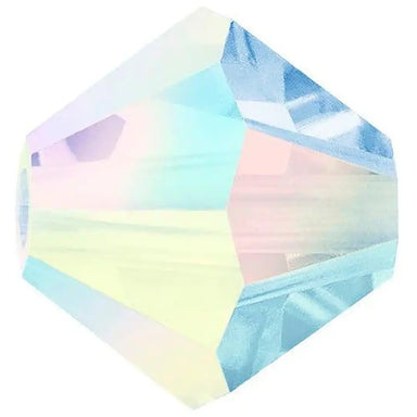 Preciosa Beads Bicone Light Sapphire AB 2X - Bluestreak Crystals