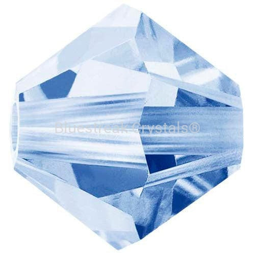 Preciosa Beads Bicone Light Sapphire-Preciosa Beads-3mm - Pack of 100-Bluestreak Crystals