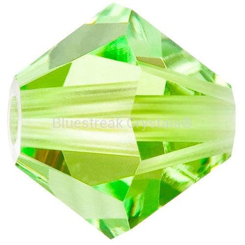 Preciosa Beads Bicone Limecicle-Preciosa Beads-3mm - Pack of 100-Bluestreak Crystals