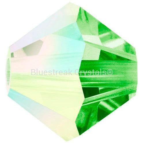 Preciosa Beads Bicone Peridot AB-Preciosa Beads-3mm - Pack of 100-Bluestreak Crystals