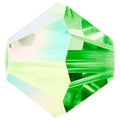 Preciosa Beads Bicone Peridot AB - Bluestreak Crystals
