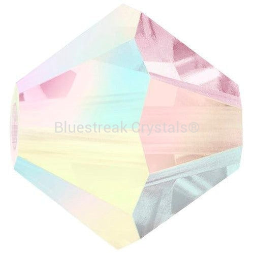 Preciosa Beads Bicone Pink Sapphire AB 2X-Preciosa Beads-4mm - Pack of 100-Bluestreak Crystals