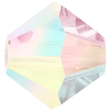 Preciosa Beads Bicone Pink Sapphire AB 2X - Bluestreak Crystals