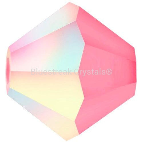 Preciosa Beads Bicone Rose Matte AB-Preciosa Beads-4mm - Pack of 720 (Wholesale)-Bluestreak Crystals