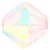 Preciosa Beads Bicone Rose Opal AB-Preciosa Beads-4mm - Pack of 100-Bluestreak Crystals