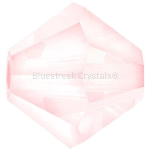 Preciosa Beads Bicone Rose Opal-Preciosa Beads-4mm - Pack of 100-Bluestreak Crystals