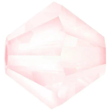 Preciosa Beads Bicone Rose Opal - Bluestreak Crystals