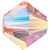 Preciosa Beads Bicone Rose Peach AB 2X-Preciosa Beads-4mm - Pack of 100-Bluestreak Crystals