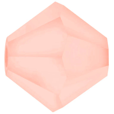 Preciosa Beads Bicone Rose Peach Matte - Bluestreak Crystals