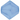 Preciosa Beads Bicone Sapphire Matte - Bluestreak Crystals