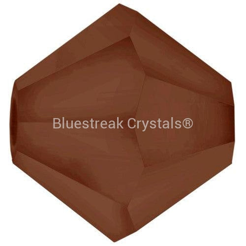 Preciosa Beads Bicone Smoked Topaz Matte-Preciosa Beads-3mm - Pack of 1440 (Wholesale)-Bluestreak Crystals
