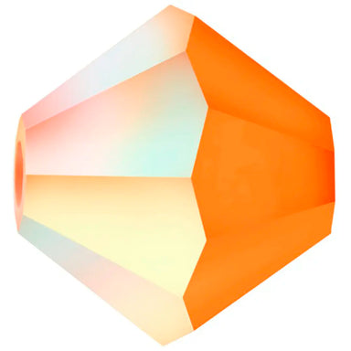 Preciosa Beads Bicone Sun Matte AB - Bluestreak Crystals