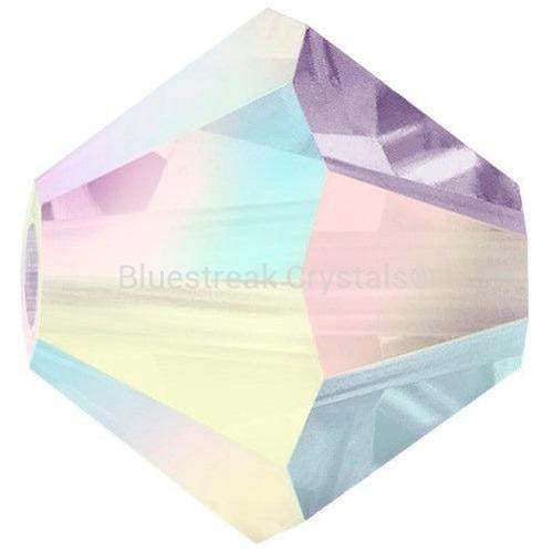 Preciosa Beads Bicone Tanzanite AB 2X-Preciosa Beads-4mm - Pack of 100-Bluestreak Crystals