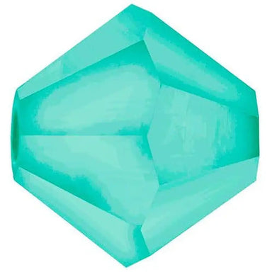 Preciosa Beads Bicone Turquoise - Bluestreak Crystals