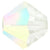 Preciosa Beads Bicone White Opal AB-Preciosa Beads-4mm - Pack of 100-Bluestreak Crystals