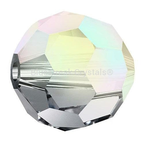 Preciosa Beads Round Black Diamond AB-Preciosa Beads-4mm - Pack of 25-Bluestreak Crystals